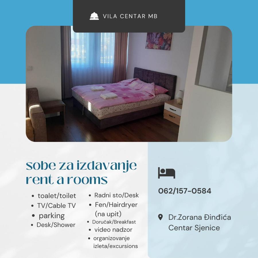 Vila Centar Mb Bed & Breakfast Sjenica Exterior photo